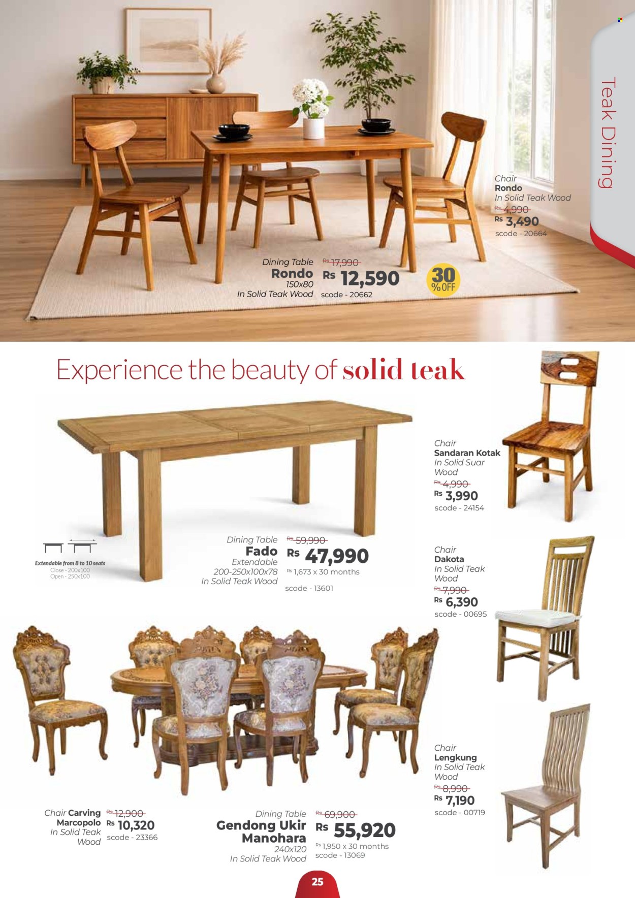 Catalogue Teak World - 21/03/2026 - 30/04/2026. Page 25