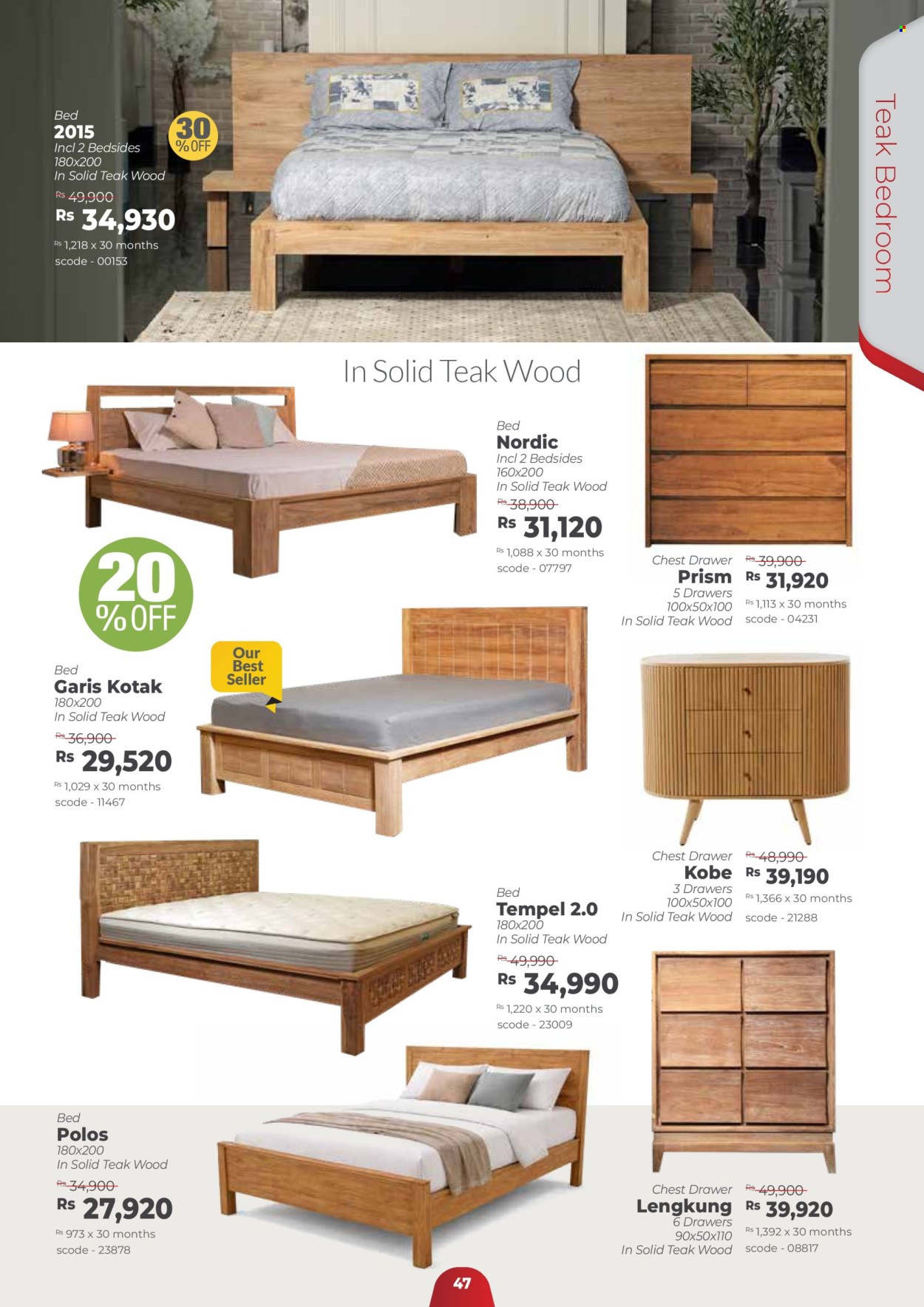 Catalogue Teak World - 21/03/2026 - 30/04/2026. Page 47