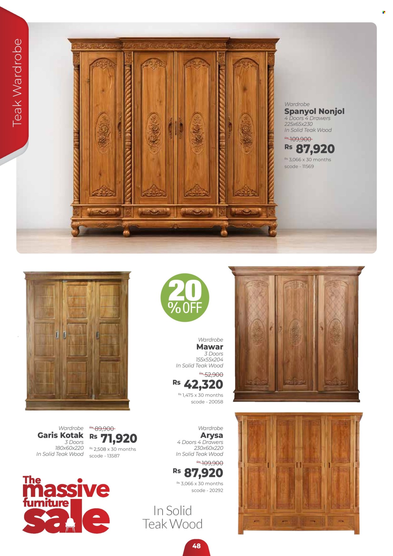 Catalogue Teak World - 21/03/2026 - 30/04/2026. Page 48