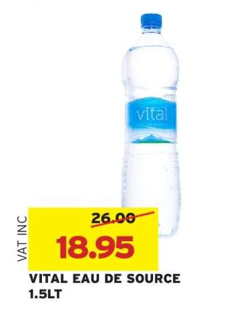 VITAL EAU DE SOURCE 1.5LT