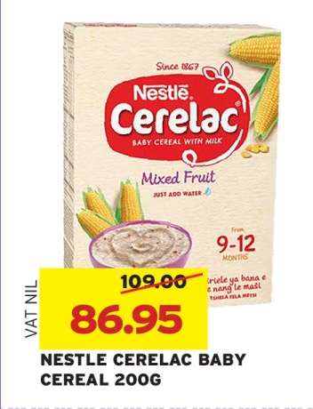 NESTLE CERELAC BABY CEREAL 200G