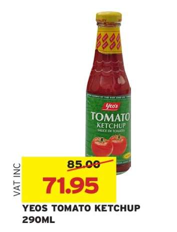 YEOS TOMATO KETCHUP