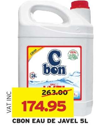 CBON EAU DE JAVEL 5L