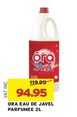 ORA EAU DE JAVEL PARFUMEE 2L