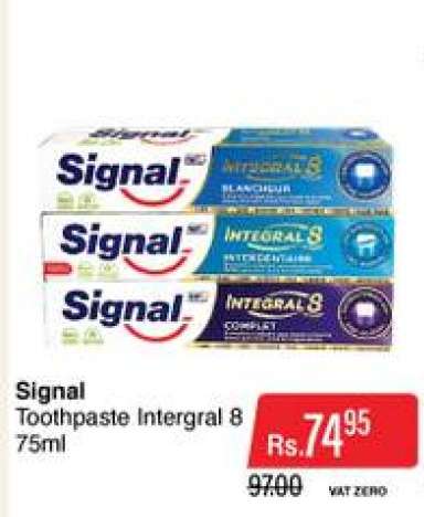 Signal Toothpaste Intergral 8