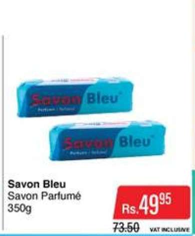 Savon bleu