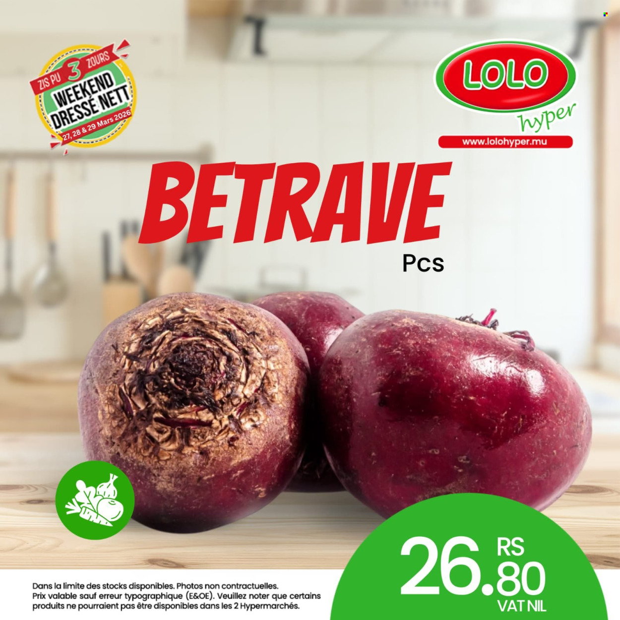 Catalogue LOLO Hyper - 27/03/2026 - 29/03/2026. Page 1