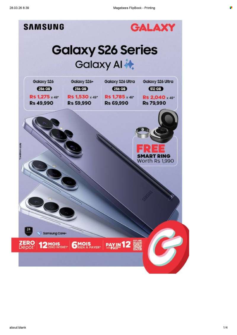 Galaxy Catalogue - 28.03.2026 - 5.04.2026.