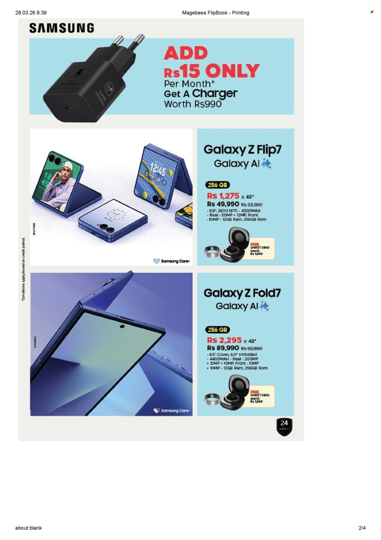 Catalogue Galaxy - 28/03/2026 - 05/04/2026. Page 2