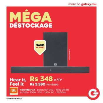 Catalogue Galaxy - 07/04/2026 - 19/04/2026.