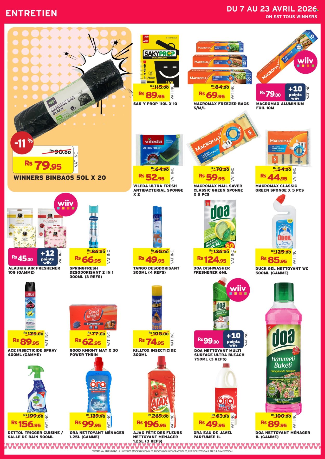 Catalogue Winners - 07/04/2026 - 23/04/2026. Page 18