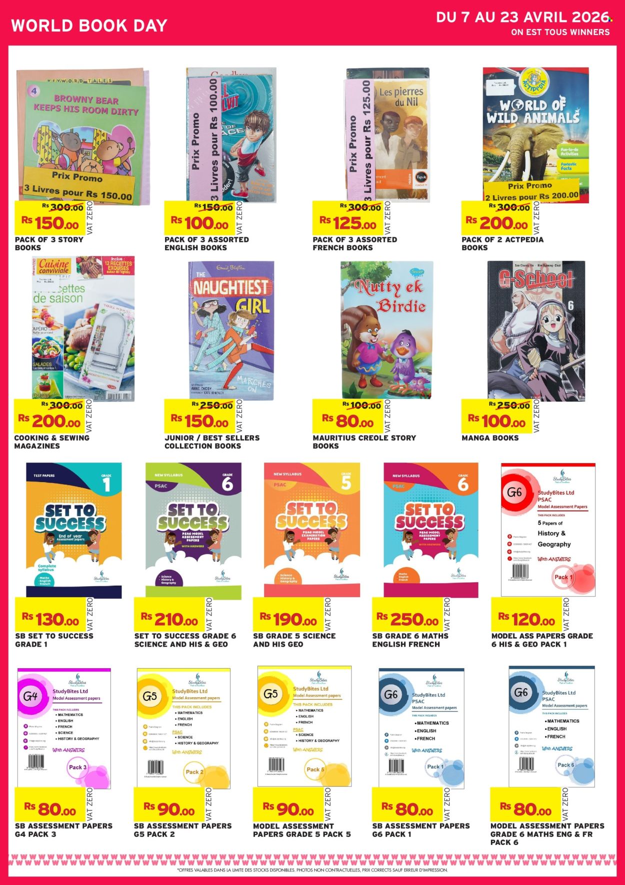 Catalogue Winners - 07/04/2026 - 23/04/2026. Page 22