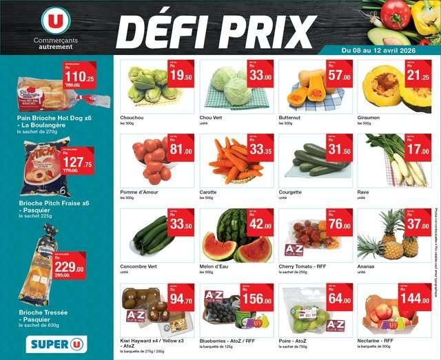Super U Catalogue - 8.04.2026 - 12.04.2026.