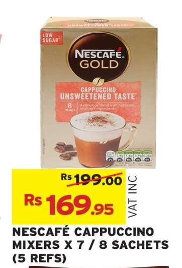 NESCAFÉ CAPPUCCINO MIXERS X 7 / 8 SACHETS (5 REFS)