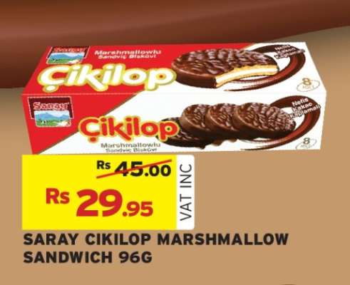 SARAY CIKILOP MARSHMALLOW SANDWICH 96G