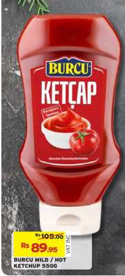 BURCU MILD / HOT KETCHUP 550G