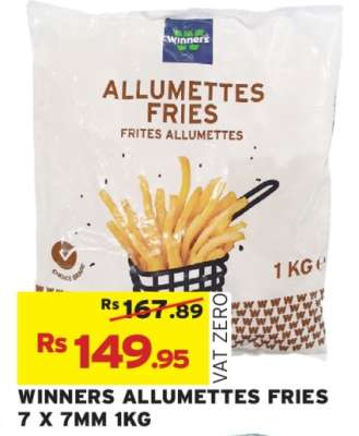WINNERS ALLUMETTES FRIES