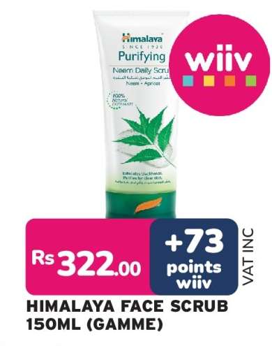 HIMALAYA FACE SCRUB 150ML (GAMME)