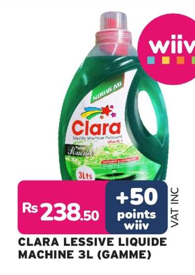 CLARA LESSIVE LIQUIDE MACHINE 3L (GAMME)