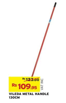VILEDA METAL HANDLE 130CM