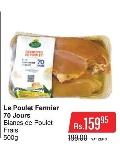 Le Poulet Fermier 70 jours