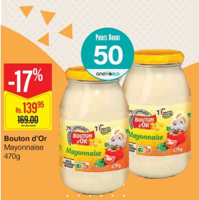 Bouton d’Or Mayonnaise