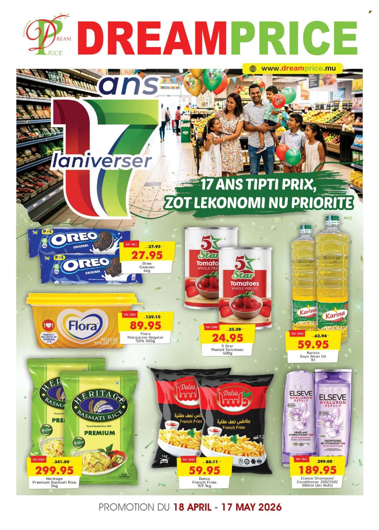 Catalogue Dreamprice - 18/04/2026 - 17/05/2026. Page 1