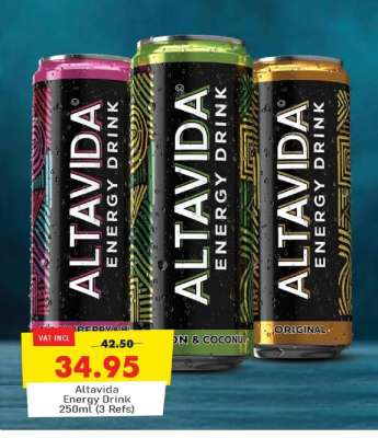ALTAVIDA ENERGY DRINK