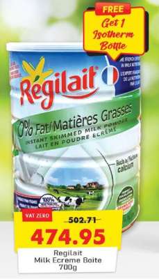 Regilait Milk Ecreme Boite 700g