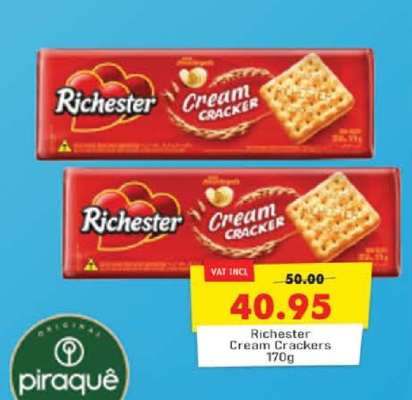 Richester Cream Crackers 170g