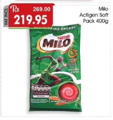MILO ACTIGEN SOFT PACK 400G