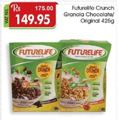 Futurelife Crunch Granola Chocolate/Original 425g