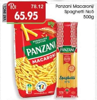 Panzani Macaroni/Spaghetti No5 500g