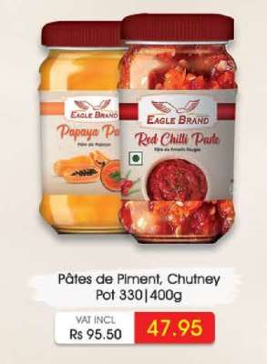 Pâtes de Piment, Chutney Pot 330|400g