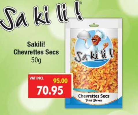 Sakili! Crevettes Secs