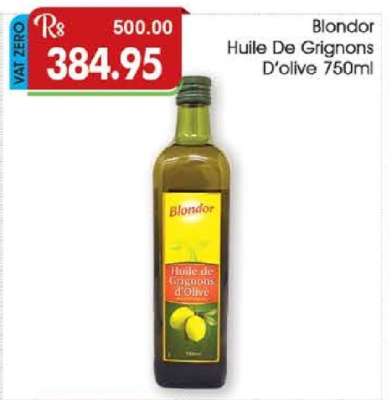 Blondor Huile De Grignons D'olive 750ml