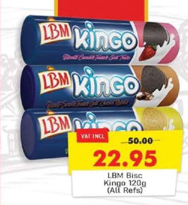 LBM Bisc Kingo 120g