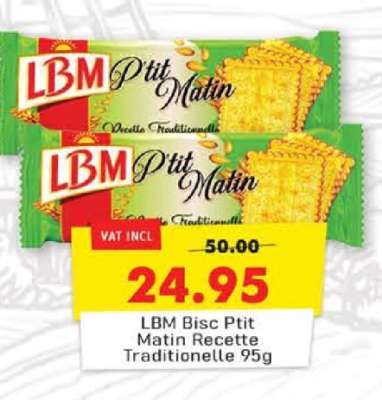 LBM Bisc Ptit Matin Recette Traditionelle 95g