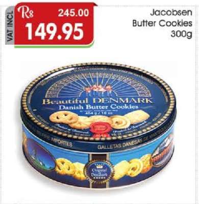 Jacobsen Butter Cookies