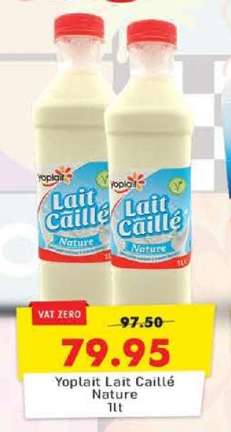 Yoplait Lait Caillé Nature 1lt