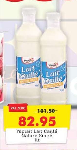 Yoplait Lait Caillé Nature Sucré