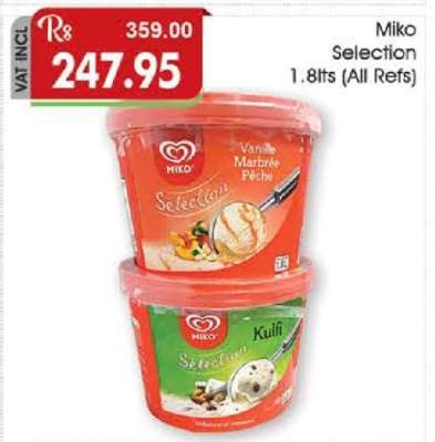 Miko Selection 1.8lts (All Refs)