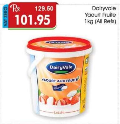 Dairyvale Yaourt Fruite 1kg (All Refs)