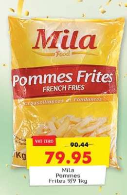 Mila Pommes Frites 9/9 1kg