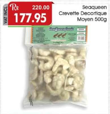 Seaqueen Crevette Decortique Moyen 500g