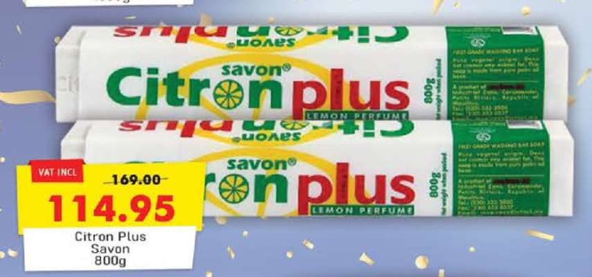Citron Plus Savon