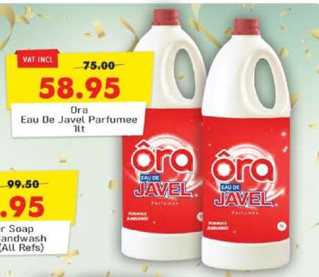 Ora Eau De Javel Parfumee 1lt
