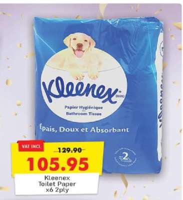 Kleenex Toilet Paper x6 2ply