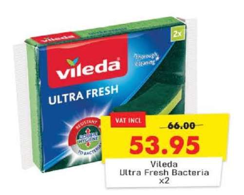 Vileda Ultra Fresh Bacteria x2