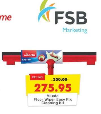 Vileda Floor Wiper Easy Fix Cleaning Kit